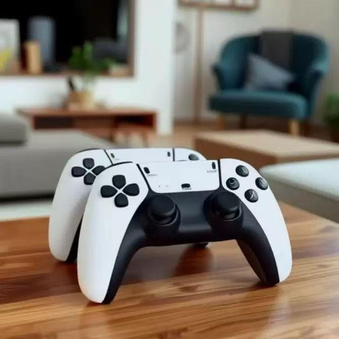 M15 Wireless Dual Game Controller, 2.4GHz, Compatible with PC, Android TV, and PlayStation 3