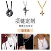 Gold Plated Titanium Steel Lucky Chinese Fu Charm Braided Rope Bracelet Women Fashionable Handmade Wristband