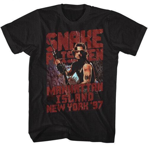 Escape From New York Snake Plissken Black Adult Unisex T-Shirt S