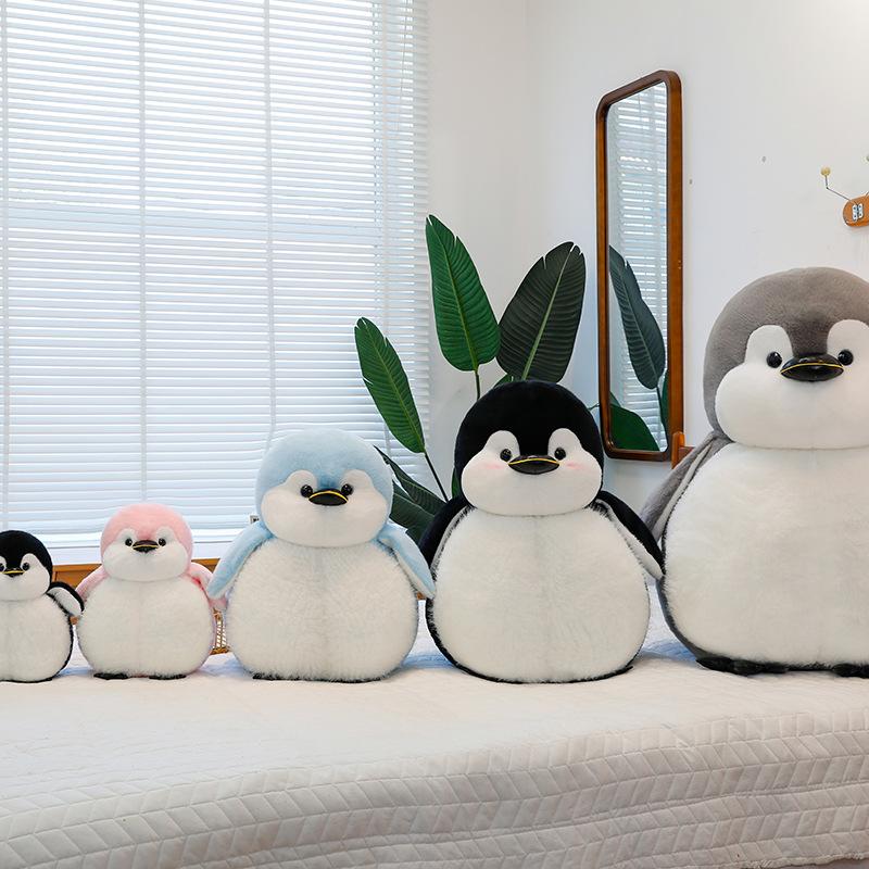 Cartoon Cute Penguin Plush Toy Children's Bedside Decoration Fat Polar Penguin Doll Birthday Gift Doll