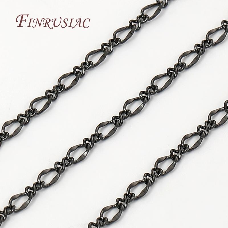 Black Color Decorative Needlework Chain,Metal Chains For Jewelry Making DIY Necklaces Bracelets Accessories,Chain Fittings