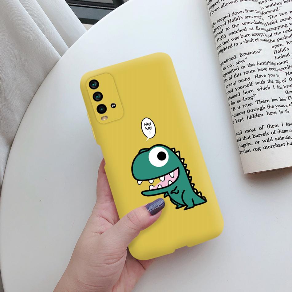 Love Heart Case For Xiaomi Redmi 9T Redmi9T 9 T T9 Cover 2021 Cactus Avocado Soft Silicone Phone Case Coque Fundas Bumper 6.53"