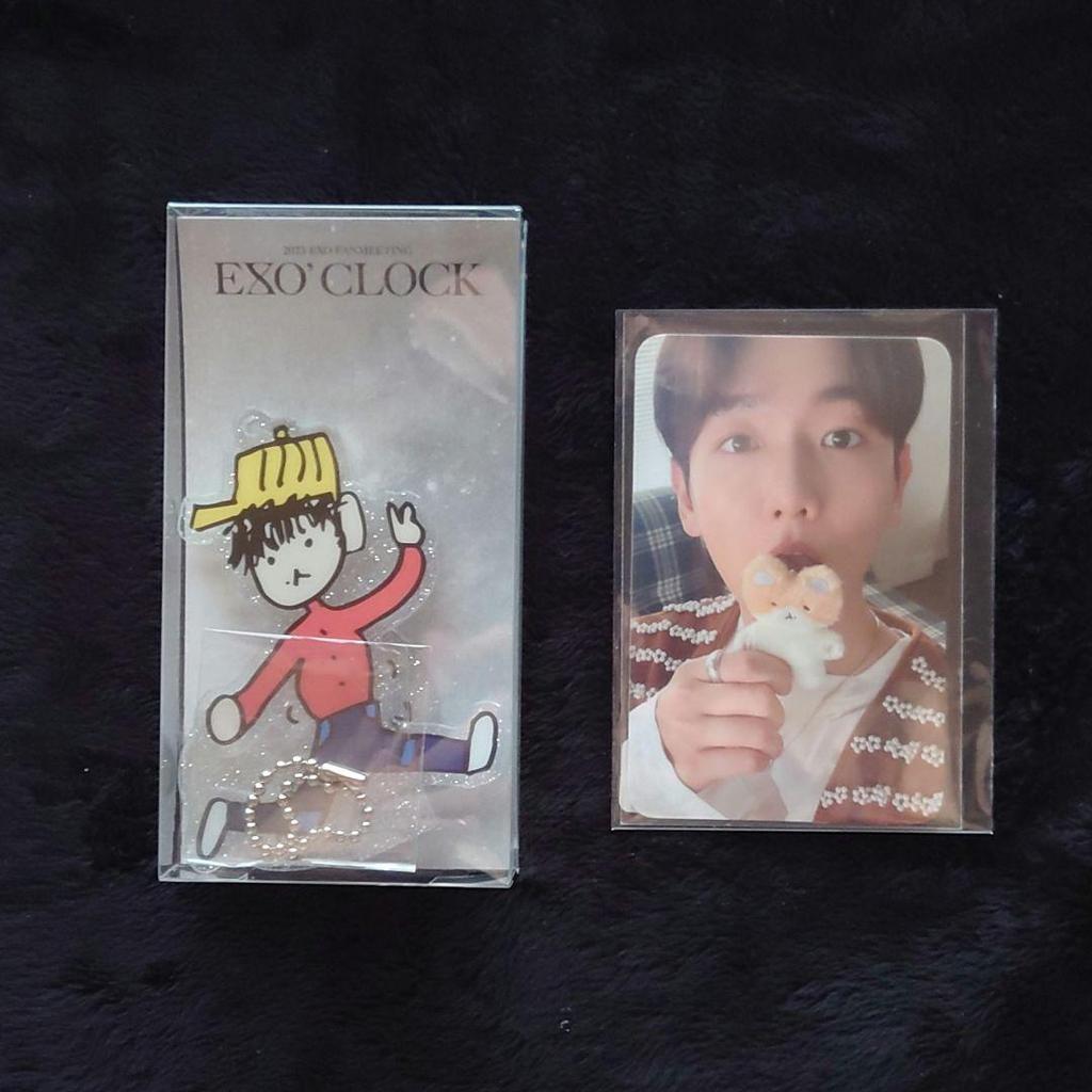 [USED] Bulk Sale 2023 EXO' CLOCK OFFICIAL MD Baekhyun