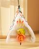 Bird Plush Perch Tent Winter Warm Triangle Hammock Nest Bed for Parrot Budgie Parakeet Cockatiel Lovebird