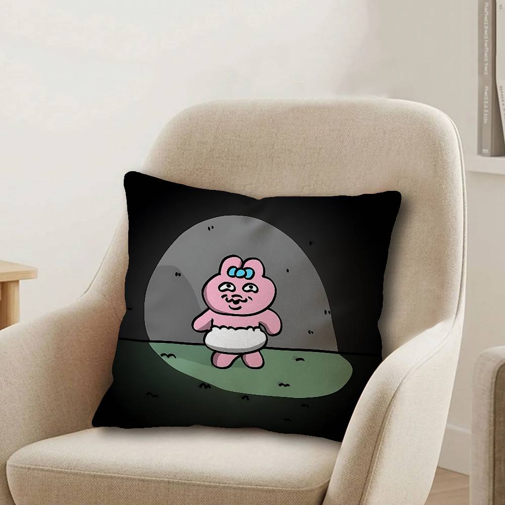 Cartoon OOpanchu WUsagiS Cushion Cover Decorative Pillow Sofa Home Decor case pillow cases