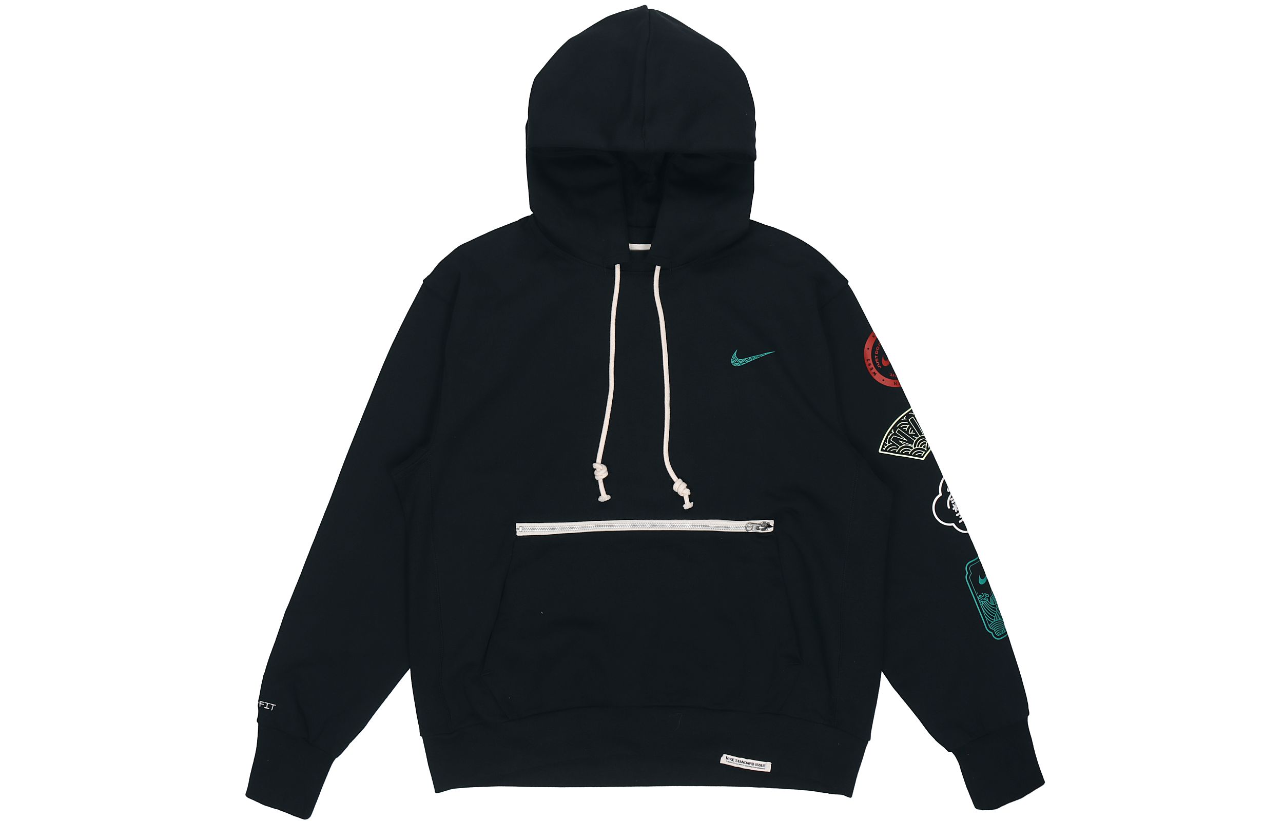 Nike CNY Collection Sweatshirts Men s Black Hooded Moderate Regular DJ3861-010 M