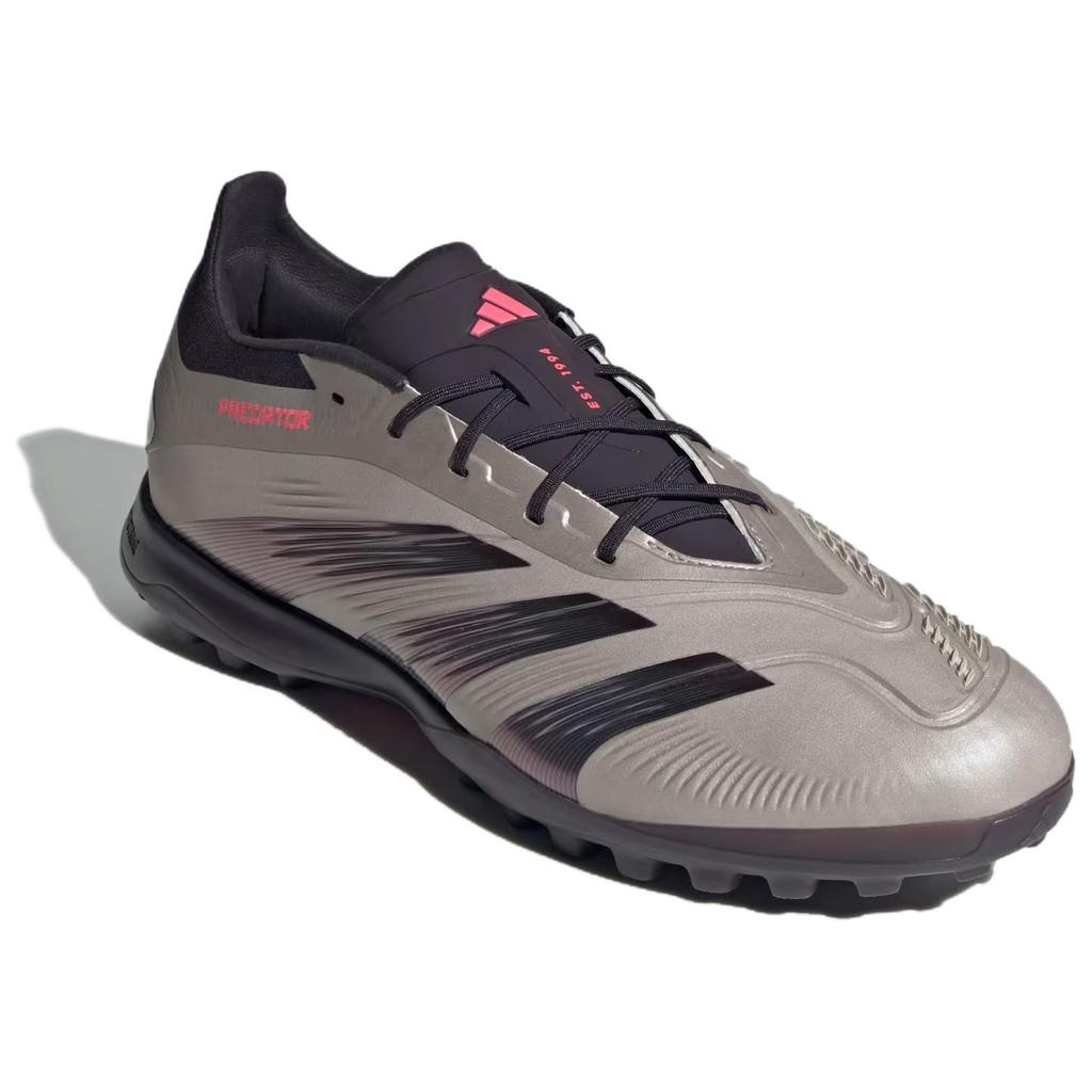 Adidas Predator Elite Turf Platinum Metallic Aurora Black Turbo Sneakers IF6373
