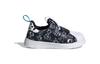 Disney X Adidas Originals SUPERSTAR 360 Comfortable Abrasion Resistant Low Top Toddler Shoes Black White ID9711