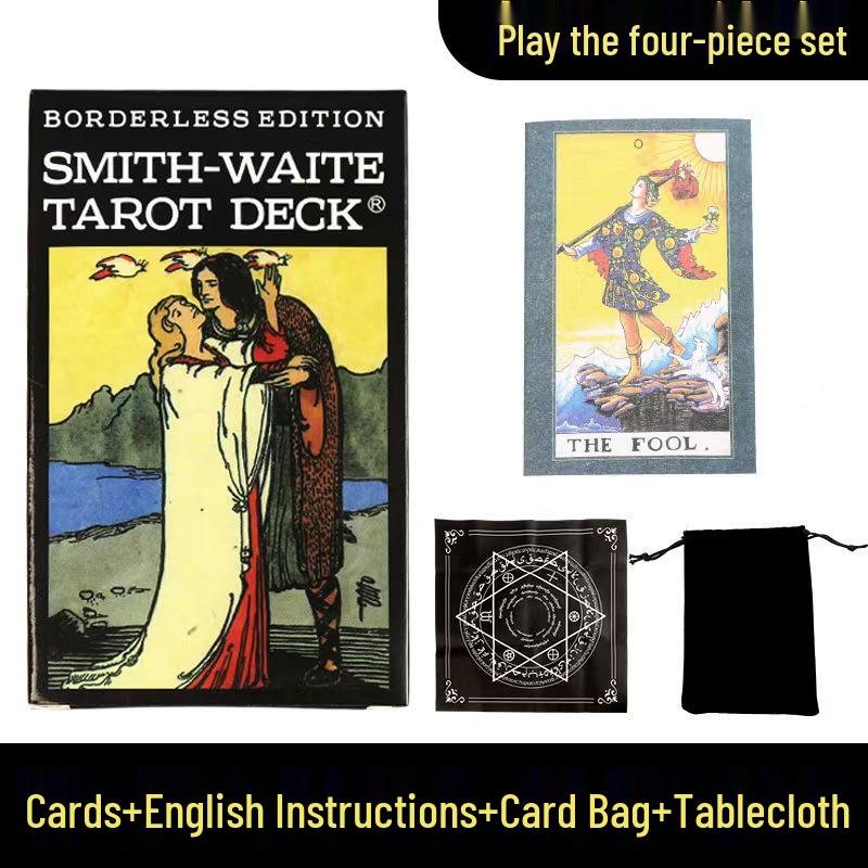 Waite 78-Card Classic Tarot Set: Authentic Beginner Edition