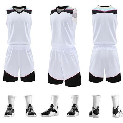 Basketball Suit Men'S Sports Jersey Team Uniform Adult Children'S Training Suit Vest Summer Yardage Print