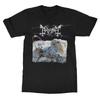 Men T-shirts Mayhem Norwegian Band Black Metal Rock Dark Wind Red American Retro Punk Street Men's and Women's Crewneck T-shirts