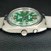 JAPAN VINTAGE RICOH R31 AUTOMATIC MENS GREEN COLOR DIAL WATCH a707742-1