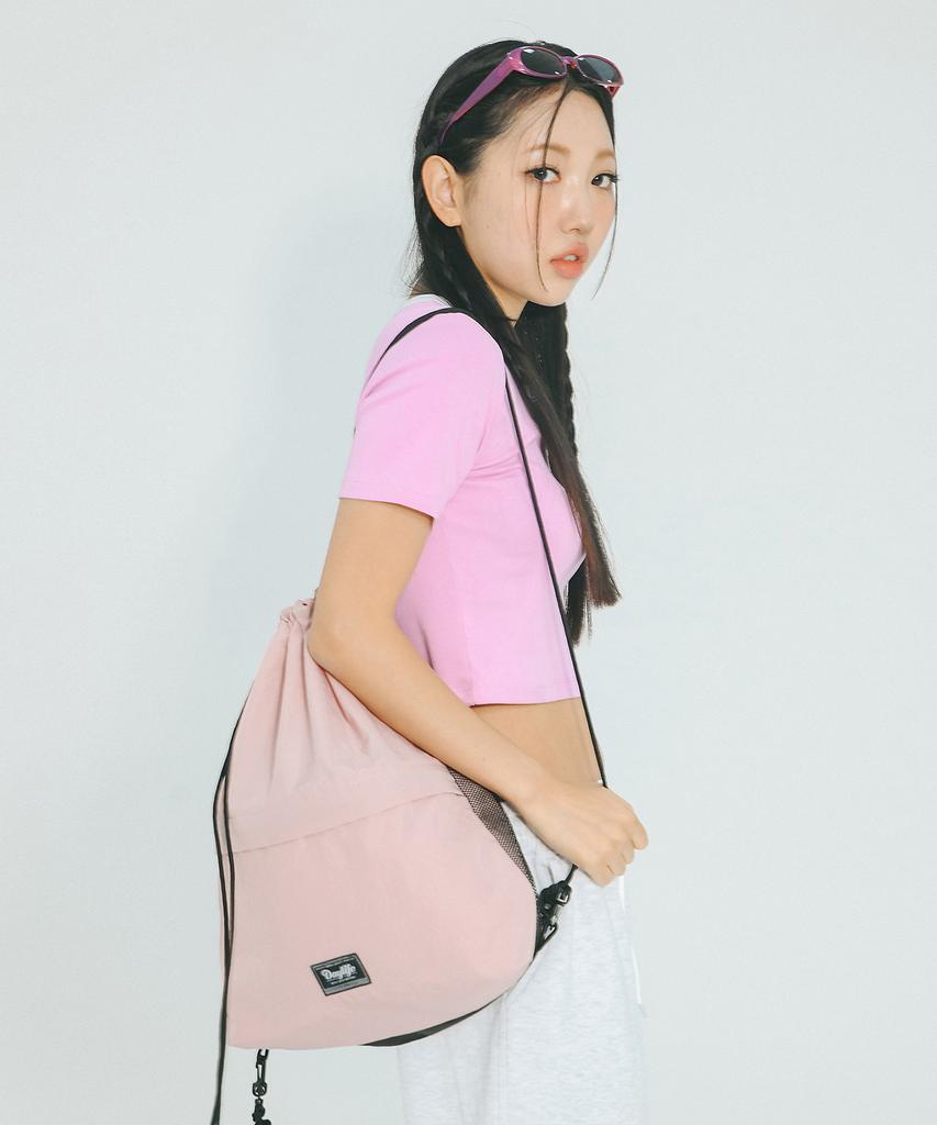 Daylife Colored String Gym Sack (Pink)