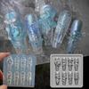 Multipurpose Silicone Mould for Snake Nail Art Easy to Use and Remove Suitable Portable for All Nail Shapes and Lengths