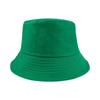 Pure cotton high quality double-sided fisherman hat Korean version face slim basin hat sun protection bucket hat embroidery