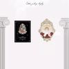 Cheerflor Blush Angioletto Goffrato Senza Cruelty Powder Blusher Contouring Viso per un Finish Opaco per Donne
