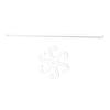 Clear Acrylic Plant Supports Stake for Flower Plant Growth Flower Support Stick Great for Climbing and Tall Plant