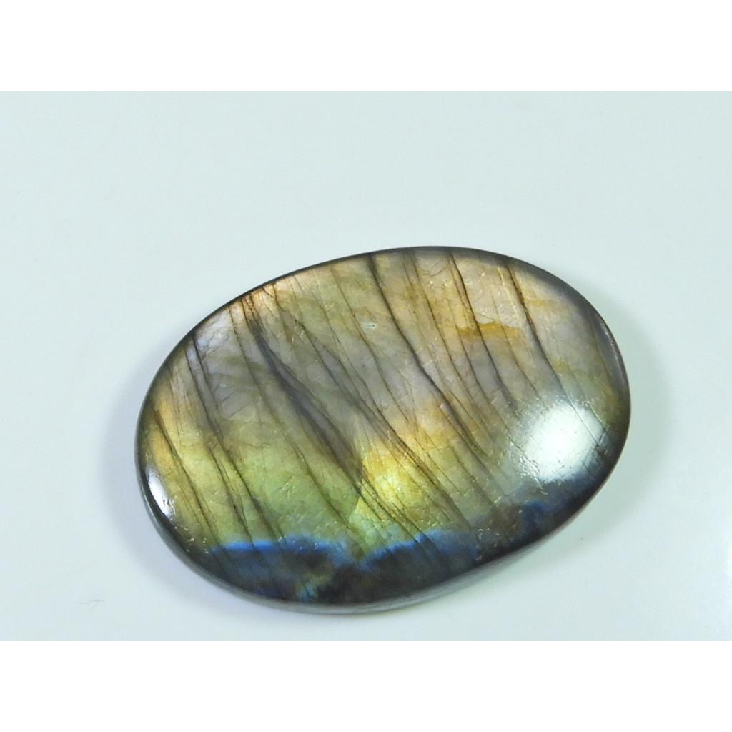 

28X41MM Natural Labradorite Pink Purple Flashy Oval Cabochon Loose Gemstone SK-3274