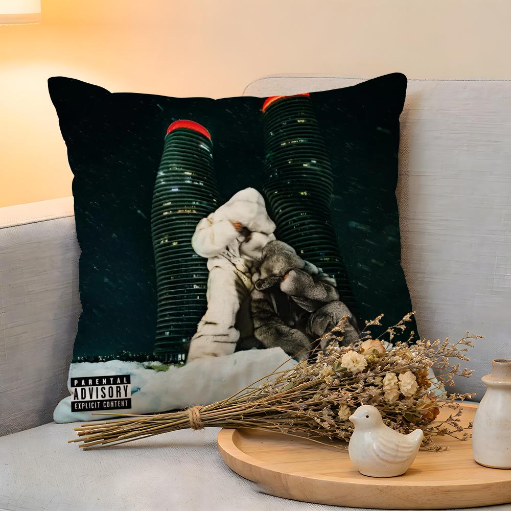 Cushion Cover  Linen  SkinFriendly Soft Decorative Case For Sofa Home Decor Hot Singer PPARTYNEXTDOOR Pillow Cover