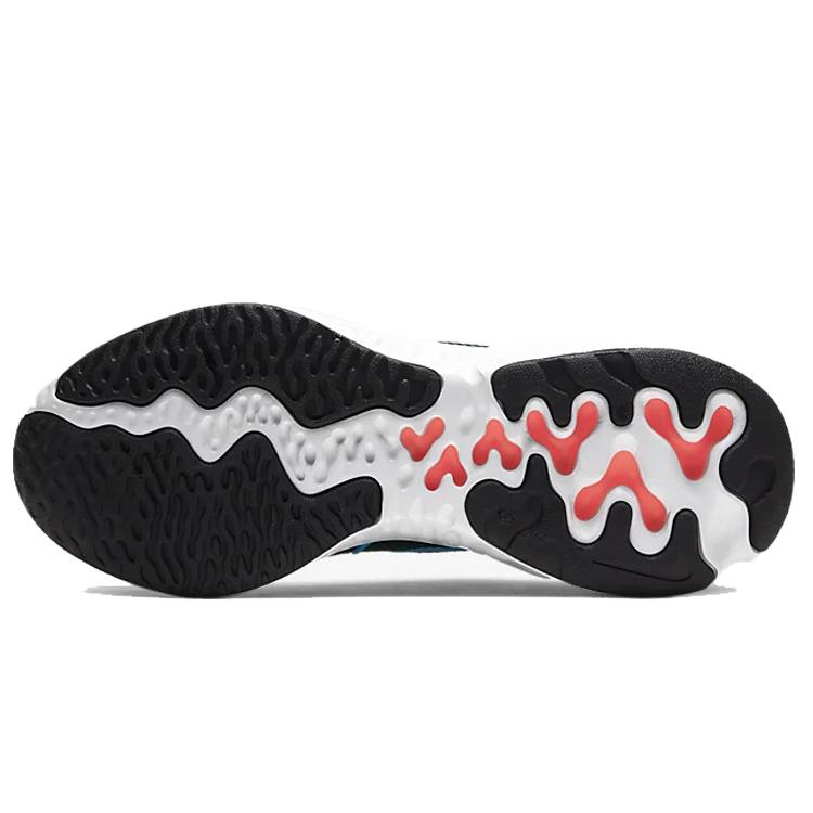 Nike Renew Run Black Laser Blue GS CT1430-090