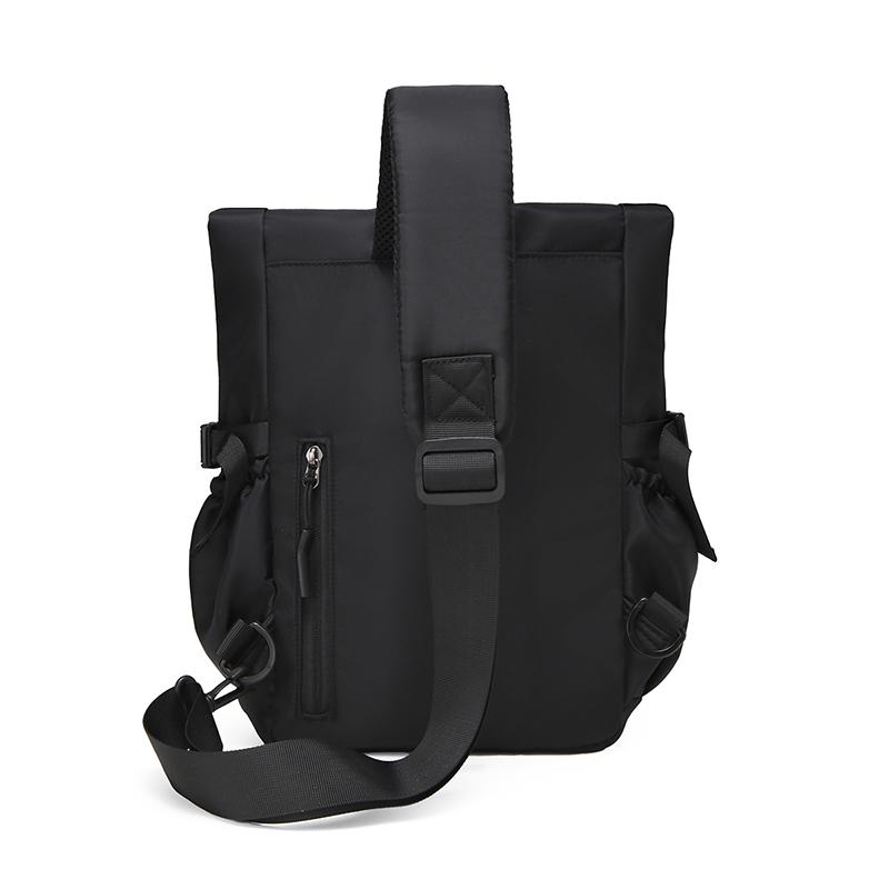 Men's Crossbody Bag Large Capacity Chest Bag Business Shoulder Bag