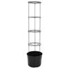 Jardinière à tomate - Maison Exclusive - Anthracite - Ø39 x 150 cm - Polypropylène