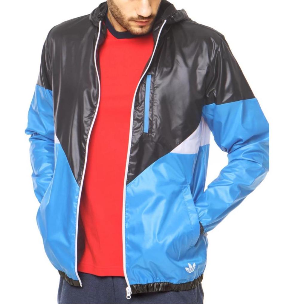 adidas Originals Jackets Men's Blue Hooded Moderate Other S27503