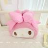 My Melody Cartoon Plushies Lovely Stuffed Anime Kawaii Plush Toy Back Cushion Headrest Car Accessories Seat Belt Cover