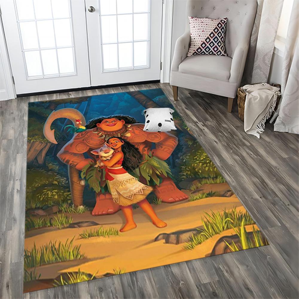 Moana's Adventure On The Waves rug for Living Room rug, Bedroom, Study Room, Hallway Decoration, Perfect for Home Decoration or Holiday Gifts