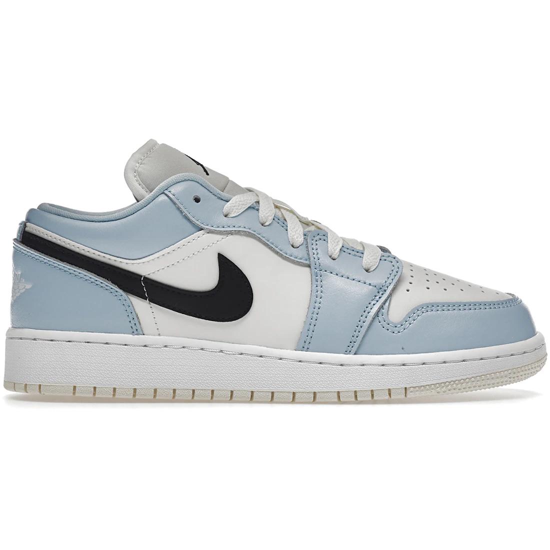

Sneaker Jordan 1 Low Ice Blue Black (GS)(554723-401) 38.5