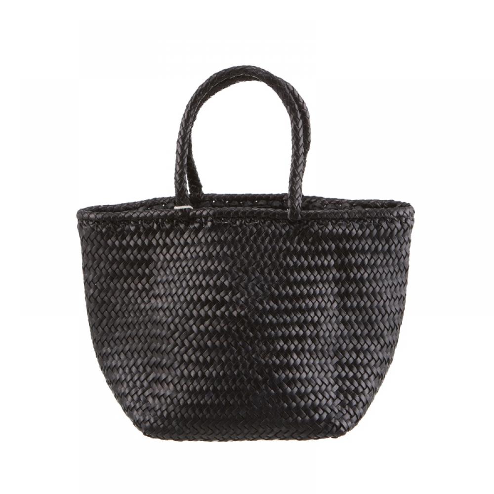 Dragon Diffusion 8813 Black Grace Basket Small Tote Bag