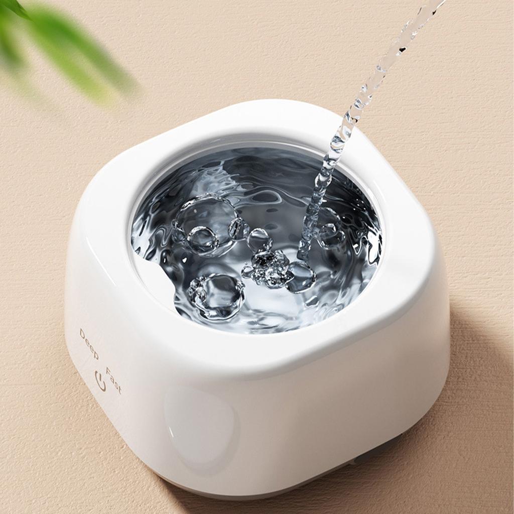 Ultrasonic Cleaning Machine Braces Denture Retainer Cleaning Machine Mini Portable Jewelry Deep Cleaning