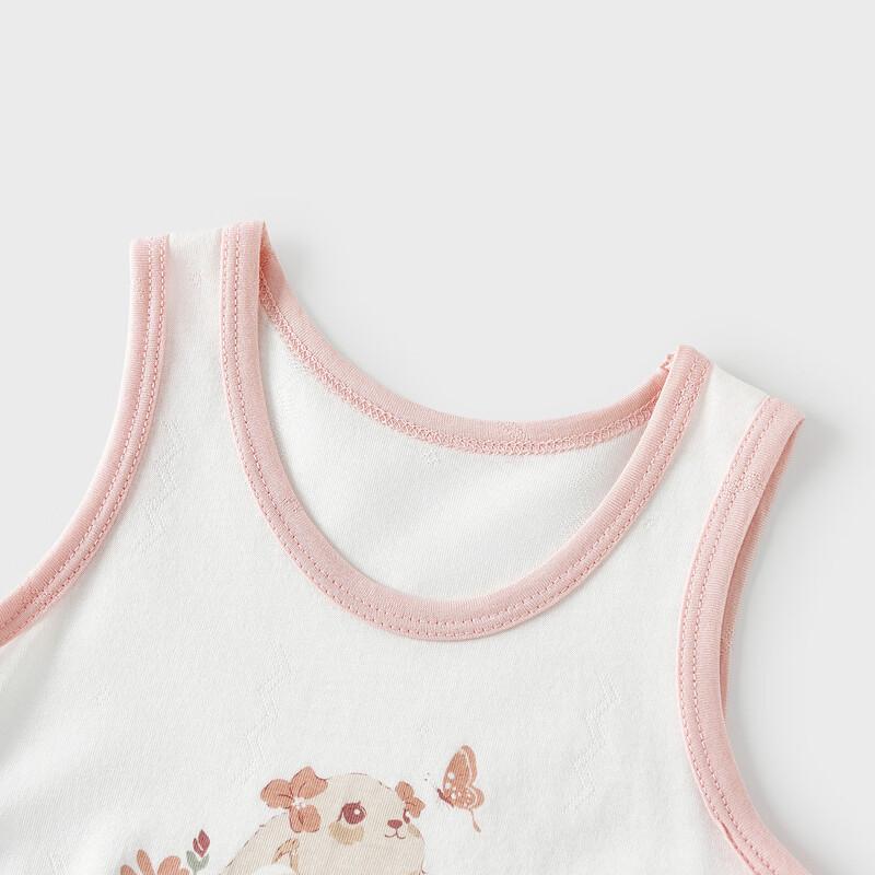 Tongtai Baby Summer Bamboo Cotton Sleeveless Tank and Shorts Set