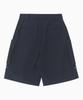 Jenyujeu Eyelets Bermuda Pants - Navy