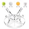 Acrylic Basketball Stand Display Transparent Golf Balls Holder Baseball Display Rack  For Memorable