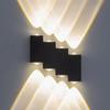 Waterproof IP65 LED Wall Lamp Aluminum Patio Wall Lights Outdoor Wall Lamp  Exterior Wall Mount