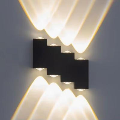 Aluminum Outdoor Wall Lamp AC110 220V Waterproof IP65 LED Wall Lamp Modern Design Energy Efficient LED Yard Wall Lights