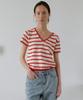 Sienneu Hope Stripe Knit (Red)
