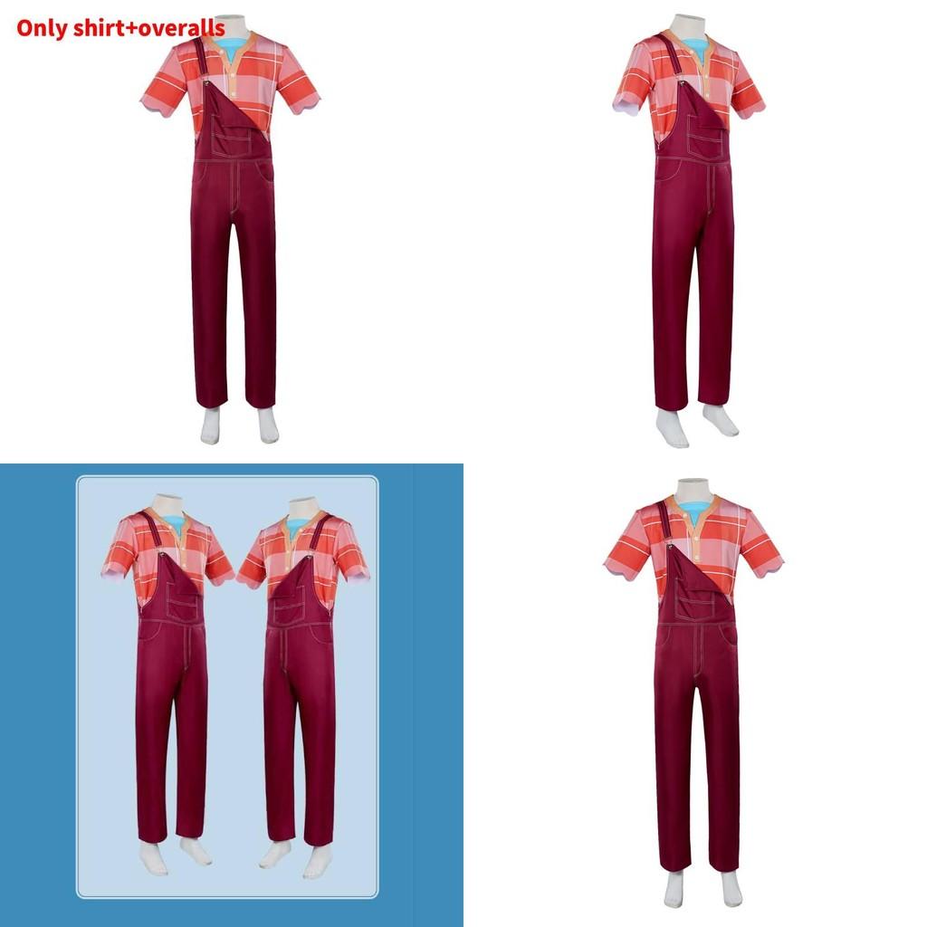 Wreck It Ralph Cosplay Costume With Polyester Fabric And Stylish Comfort For Game And Anime Celebrations