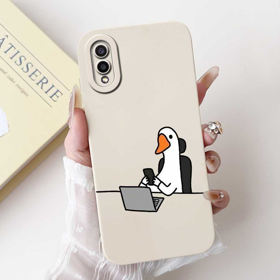 For Samsung Galaxy A02 SM-A022F Case Luxury Flower Fashion Soft Silicone TPU Cover For Samsung A02 M02 6.5" SM-M022F Phone Shell