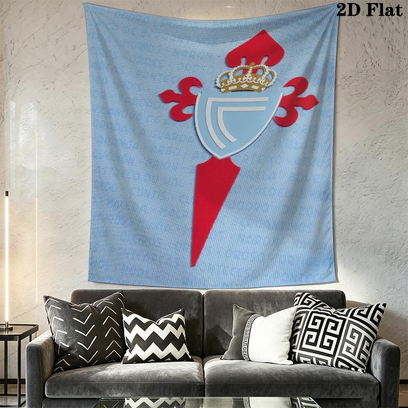 Celta de Vigo Wall Tapestry Aesthetic Wall Hanging Printed Fabric Blanket Decorative Tapestries for Bedroom Living Room Home Decor