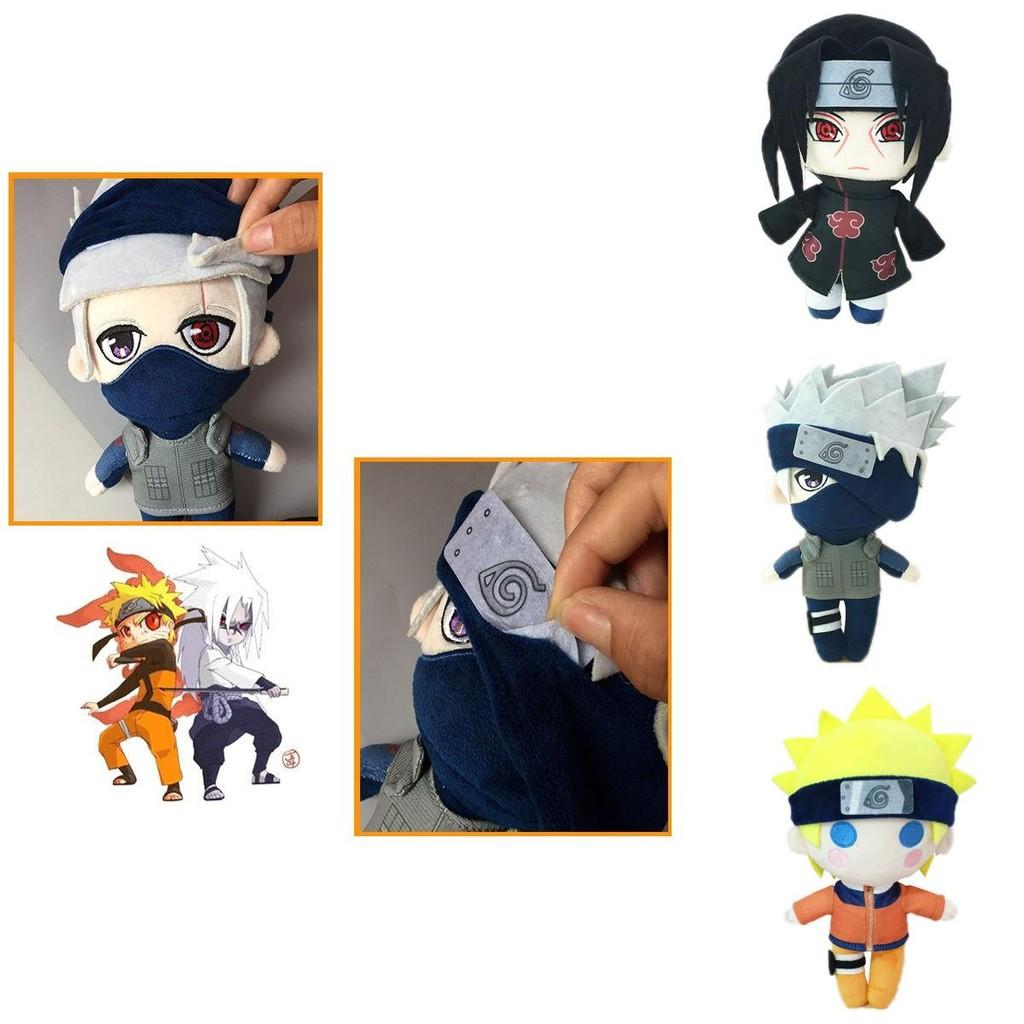 Adorable Naruto Plush Toys Featuring Uzumaki Hatake Kakashi And Uchiha Itachi For Kids