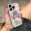 Cute K-Kawaii Dr. Slump For IPhone 15 16 17 14 13 12 11 Pro Max 16E 16 Plus 17 Air Corrugated Shockproof Phone Cover