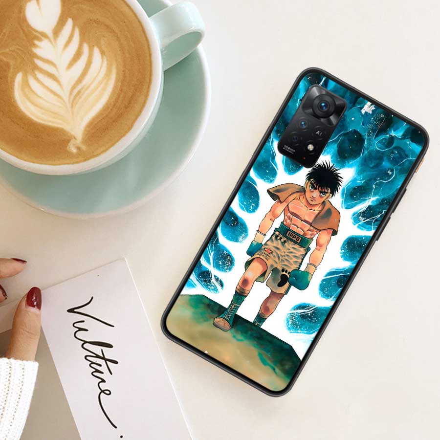 Hajime No Ippo Comics Phone Case For Xiaomi Redmi Note 12 Plus 12S 11 11T Pro 5G 11E 11S 4G 10 10S 9 9S 9T 8 8T 7 Cover Shell Co
