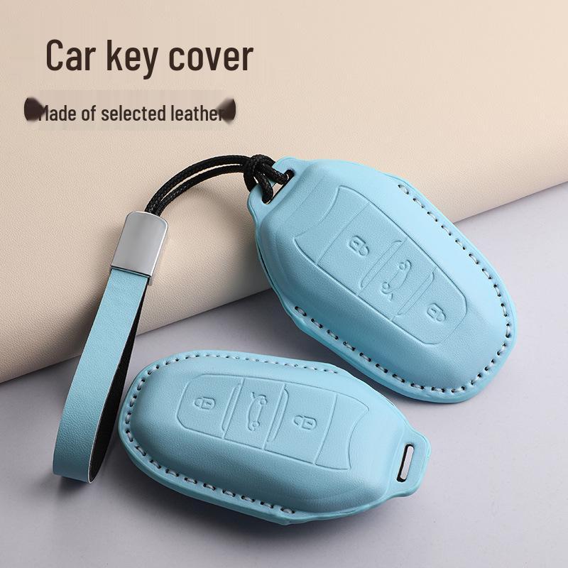 Чохол для ключа Peugeot для 408X, 2008/4008/5008, Фіолетовий текстурований для 508Lphev/408.