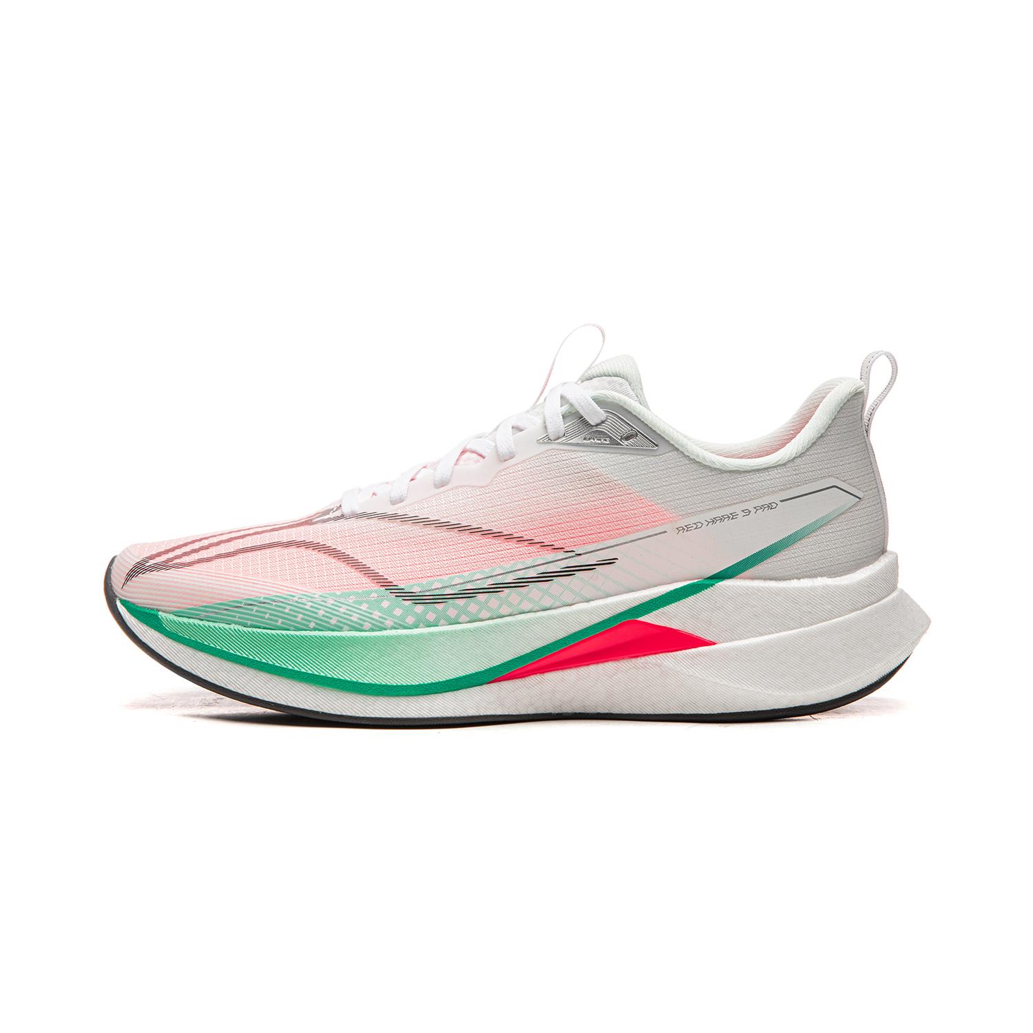 Li Ning Red Rabbit 9 Pro Technology Mesh Running Shoes Men sneaker White Pink ARPW001-30 39