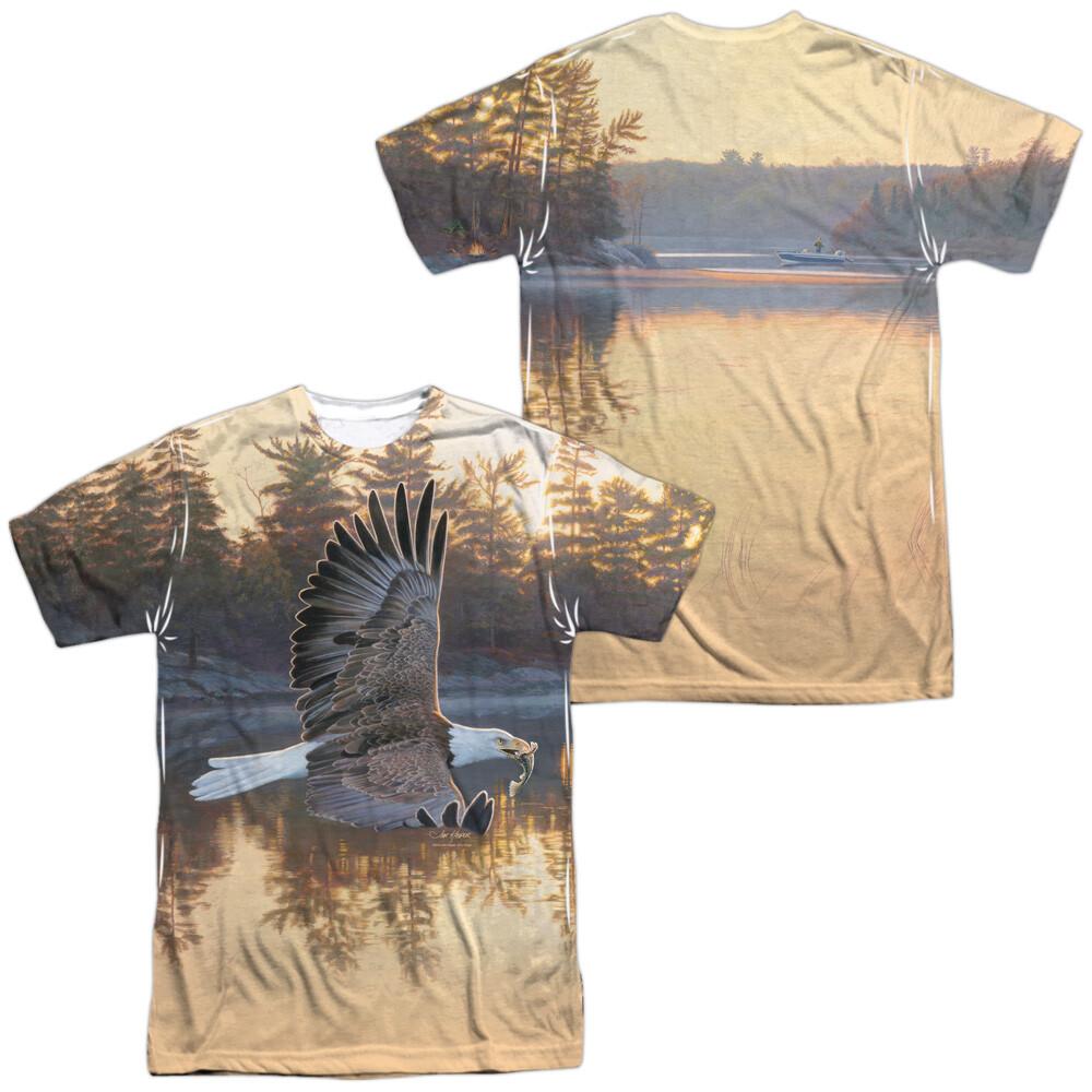 Wild Wings Gone Fishing Double Sided T-Shirt XXL