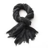 Cotton Linen Striped Scarf For Men Women Soft Warm Neckerchief Short Tassel Scarves Male Accessories Bufandas Shawls