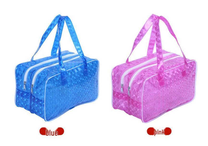 Waterproof Cross-Border Swim Bag - Wet/Dry Separation, Unisex Storage for Swimsuits, Fitness Gear, Beach, and Toiletries.
