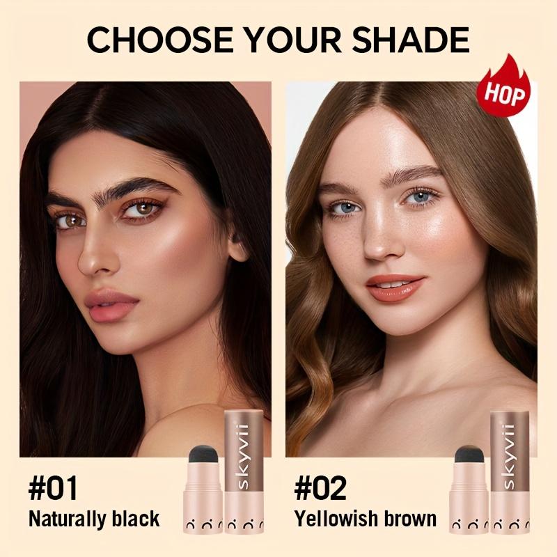 Hair Fluffy Powder Instantly Black Blonde Root Cover Hair Concealer Coverag Paint Repair Fill in Shadow Thinning Eyebrow Powder